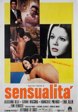 Quando l’amore è sensualità